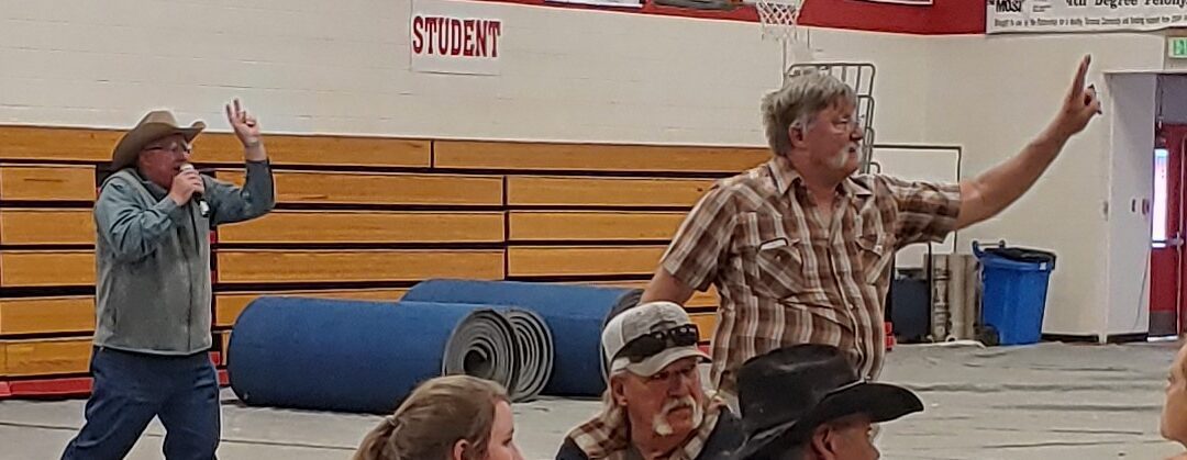 The Estancia FFA Annual Pie and Cake Auction Makes it Rain