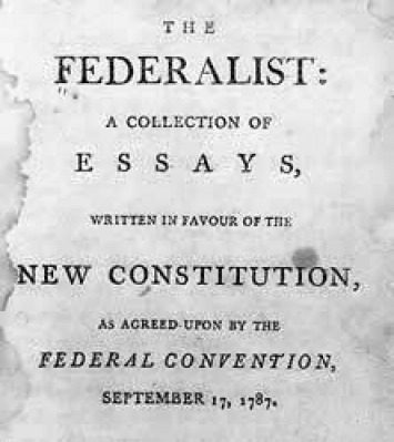 The Federalist Papers are a series of 85 essays in favor of the ratification of the Constitution